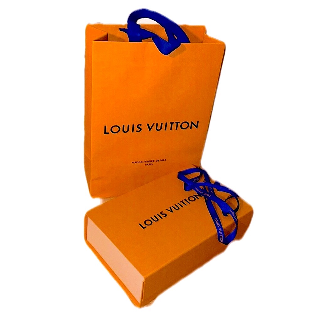 Louis Vuitton Box, Bag & Ribbon